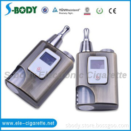 510 tank gemini vaporizer S-CA1 vv box mod from S-body